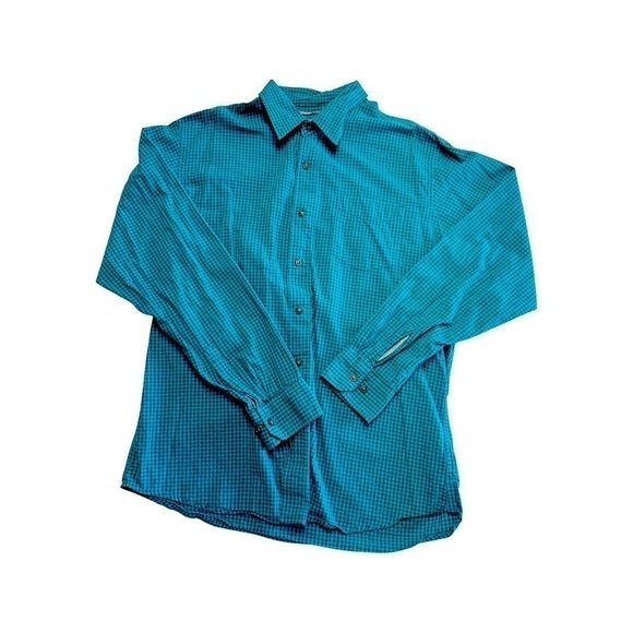 WRANGLER Button Up Men’s Size‎ Large Green - Picture 1 of 3
